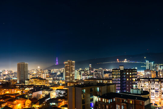 Meeting 2023 New Year in downtown