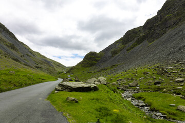 mountain road in the mountains