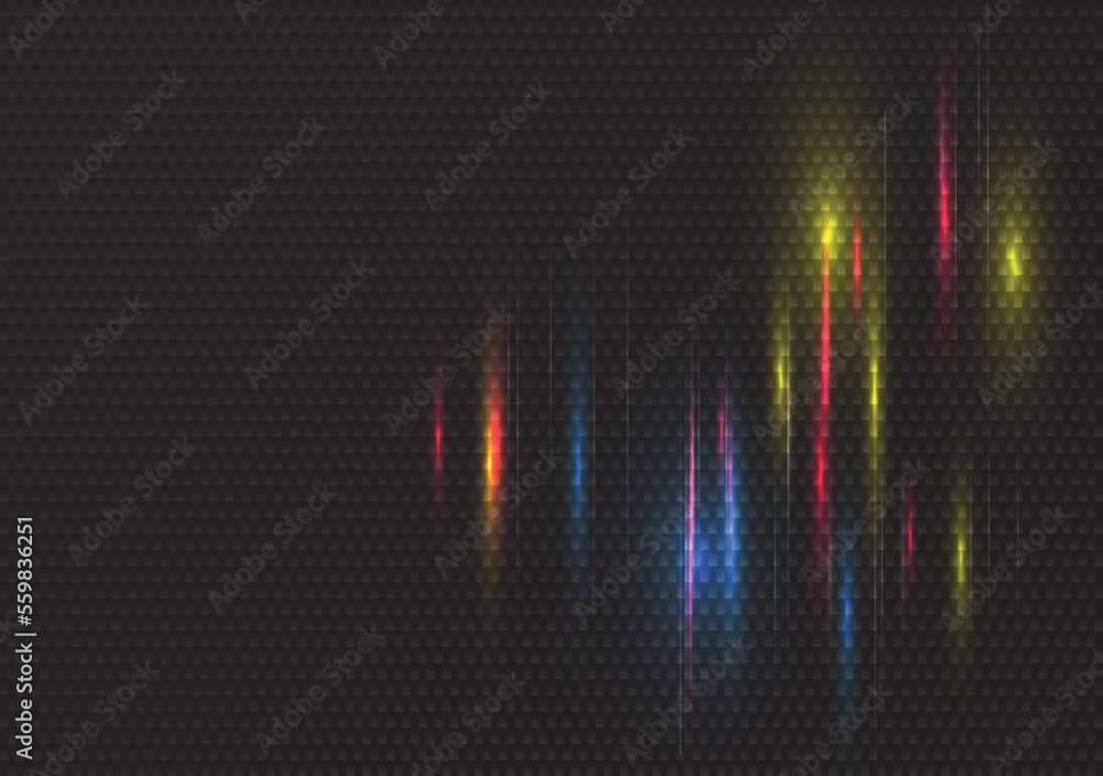 Aufkleber technology background color vector for web and design