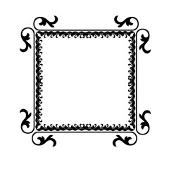 frames in vintage style with elements of ornament, art, pattern, background, texture