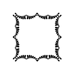 frames in vintage style with elements of ornament, art, pattern, background, texture