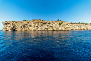 Fototapeta na wymiar Antalya Coastal Cliff
