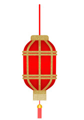 illustration chinese lamp element for decoration chinese festival