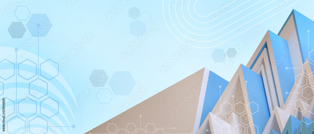 Poster abstract background. business concepts geometric shapes and technology for the development of busine