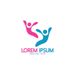 kindergarten logo design simple vector template icon illustration,for education,playgroup,children's learning home,children's school with a modern concept