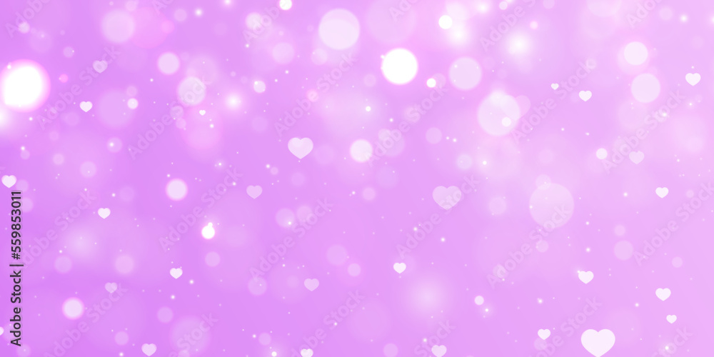 Poster Elegant Valentine's Day background with light effects and gradient. For web design and illustrations.