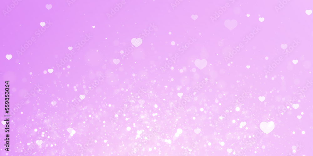 Poster elegant valentine's day background with light effects and gradient. for web design and illustrations