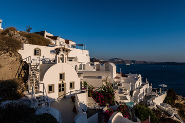 Naklejka premium Abends in Oia