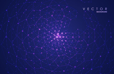 Abstract big data visualization