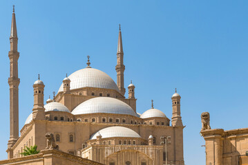 Fototapeta na wymiar The Mosque of Muhammad Ali, Cairo, Egypt 