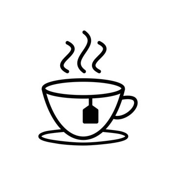 cup of tea icon vector design template