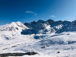 Dia nevado de Andorra