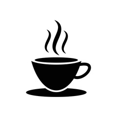 A cup of coffee icon vector design template