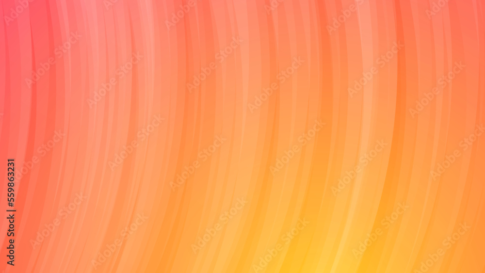 Poster modern colorful gradient background with rounded lines