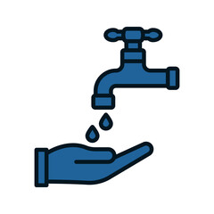 Ablution icon. sign for mobile concept and web design. vector illustration