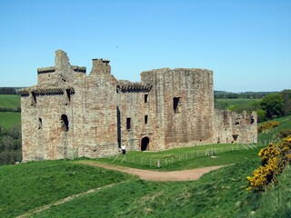 Fototapeta na wymiar Crichton Castle, Midlothian.