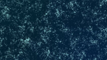 Blue sea with white foam motion design 4k. Motion graphics top view of the ocean. The deep sea.
