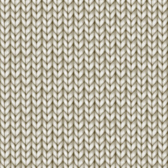 Knit sweater texture. Seamless pattern with interwoven threads. Handmade warm clothes background. Illustration for cozy winter print, stationery, design.