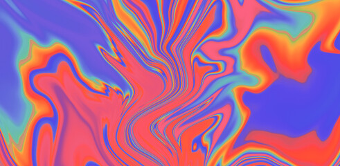 Abstract hippie tie-dye style background with colorful leaks. 