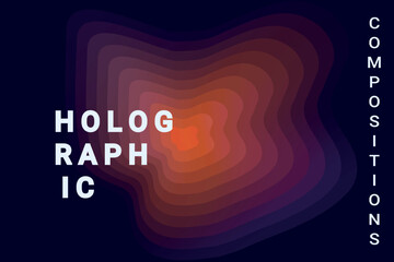 Vector abstract banner template background graphic design. Abstract concept.