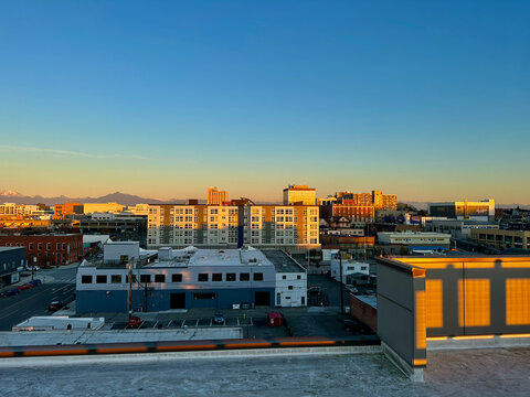 everett at dusk