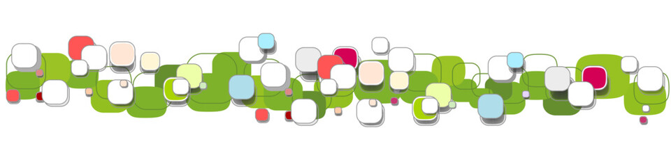 Abstrakt Band Banner 