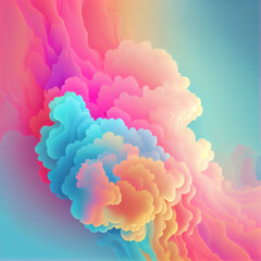 Abstract background with pastel colors
