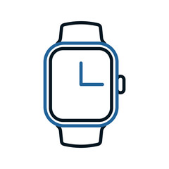 Watch icon. sign for mobile concept and web design. vector illustration