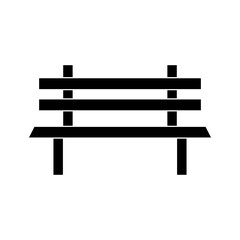 Bench icon. sign for mobile concept and web design. vector illustration