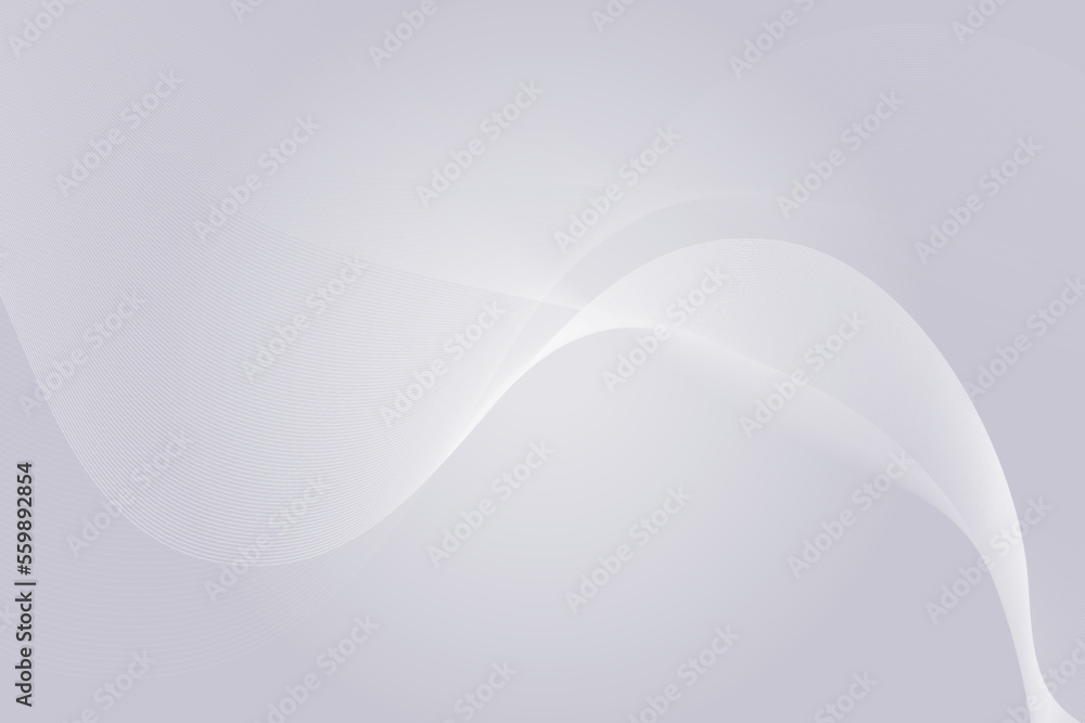 Poster abstract background with smooth waves.