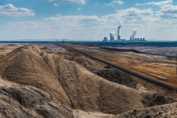 Industrial Power Station in Germany for the production of electricity