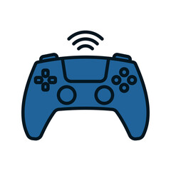 Joystick icon. sign for mobile concept and web design. vector illustration
