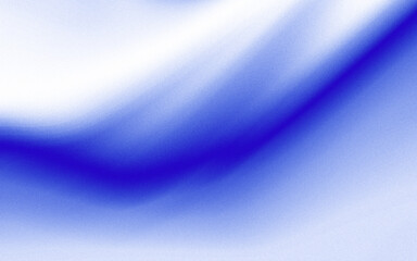 Blue and white gradient abstract wave. Modern soft background