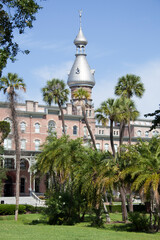 Tampa Oriental Style Building And A Park