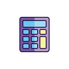 Calculator Icon Vector Illustration Template