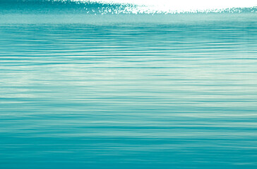 Obraz premium TWINKLING, SHIMMERING, AQUA WATER - BACKGROUND, BACKDROP, AND/OR WALLPAPER