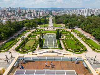 Museu do Ipiranga aerial view