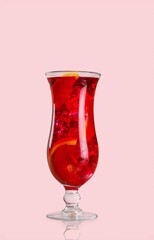 Iced tasty alcohol refreshing drink