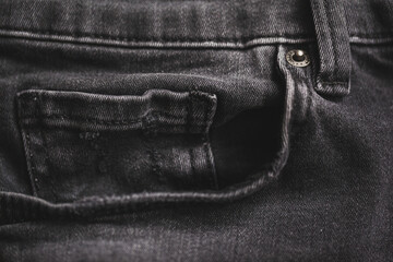 Blue jeans textures and colours with many details creating patterns and backgrounds 