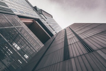 Fototapeta modern business skyscrapers obraz