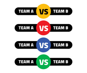 Versus team vs icons 