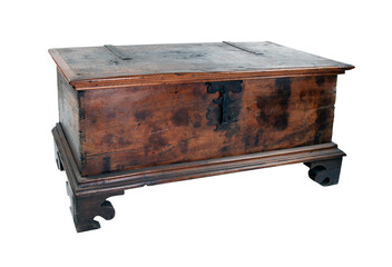 old wooden chest