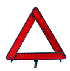 Fototapeta Automotive emergency triangle obraz