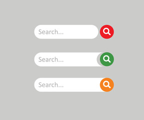 Search website seo set of icons 