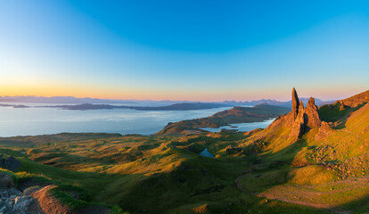 Old Man of Storr on Isle of Skye, Scotland