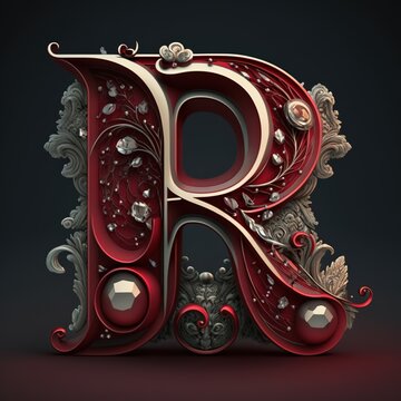 Stylish Alphabet R Wallpapers