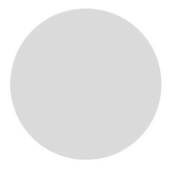 gray round blank icon background