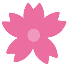 Sakura Flat Icon