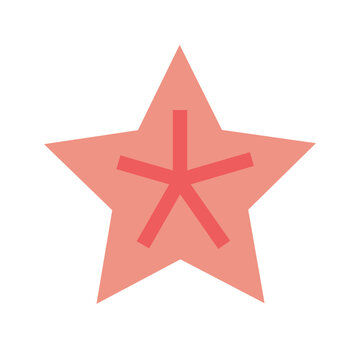 Starfish Flat Icon