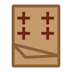 Obraz premium Chocolate Flat Icon